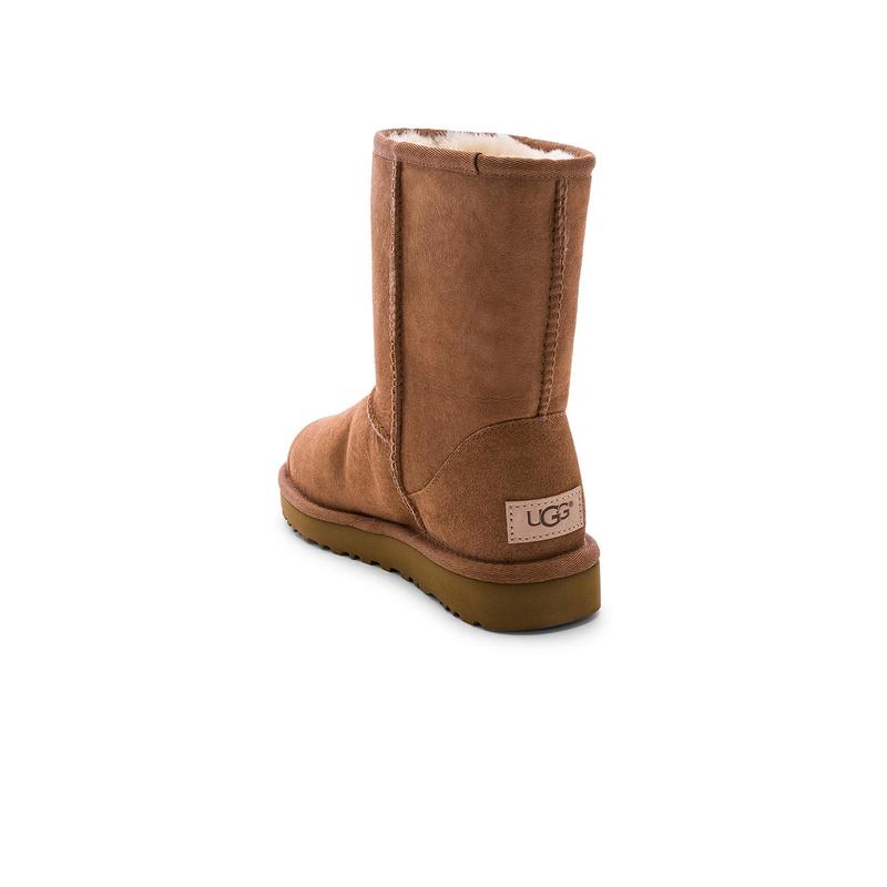 UGG Classic Short II Shearling Boot in Chestnut