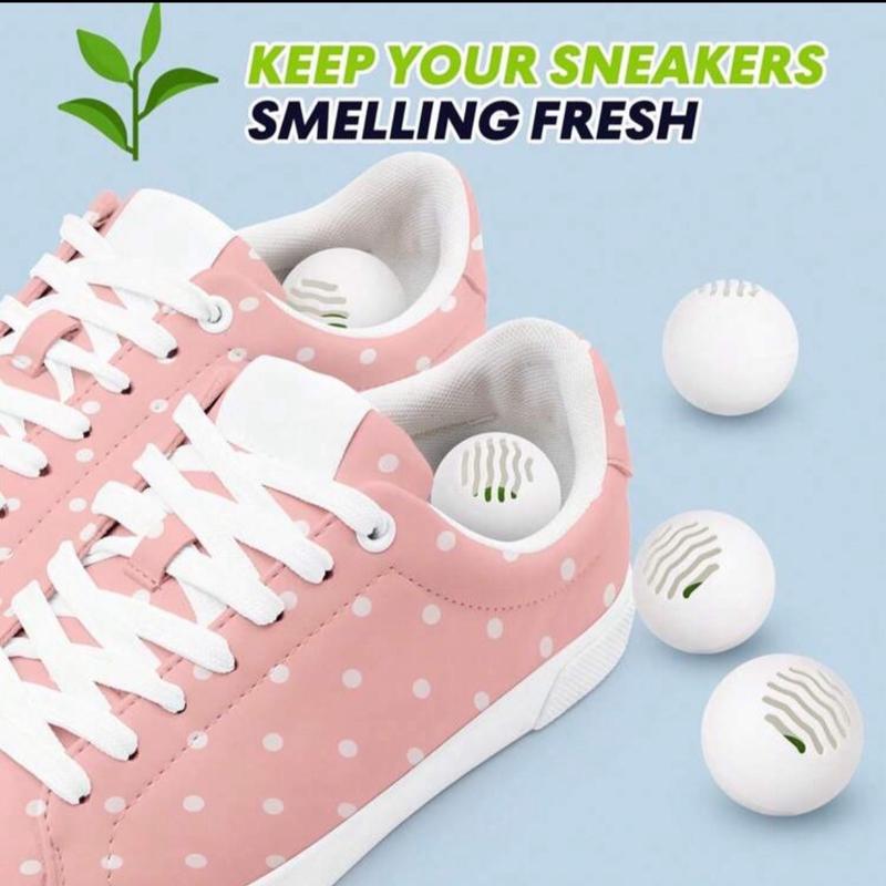 12 Pieces Shoe Balls Odor Eliminators, Sneaker Balls Deodorizers, Shoe Deodorant Balls, Shoe Deodorizers