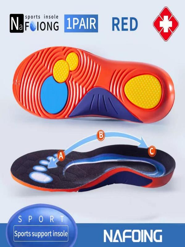 Colorblock Breathable Sports Footwear Pad, Back To School Anti-slip Foot Cushion,  Soccer Cleats, Sports Shoes Accessories for Men & Women