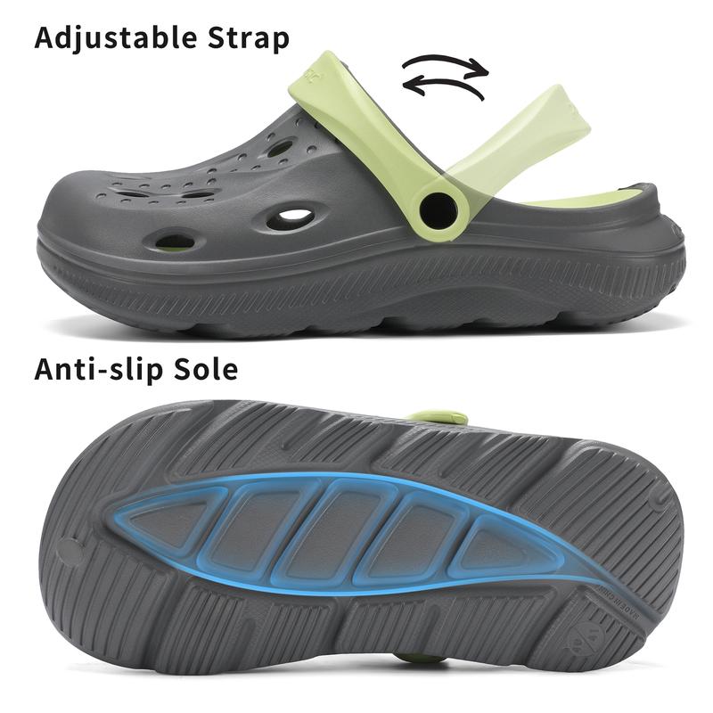 Unisex sole shoes,Antislip and Wear-Resistant Toe Shoes: Stylish and Breathable Sandals for Men and Women,Women's slippers, men's garden shoes, outdoor lightweight beach slippers, sandals with removable thickinsole