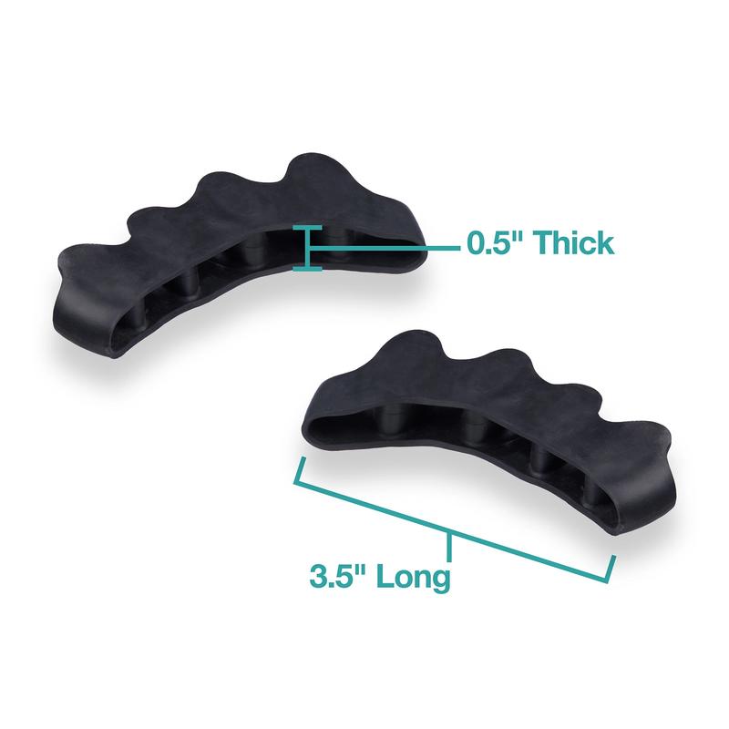 Silicone Toe Spacers for Correct Toe Alignment - 1 Pair