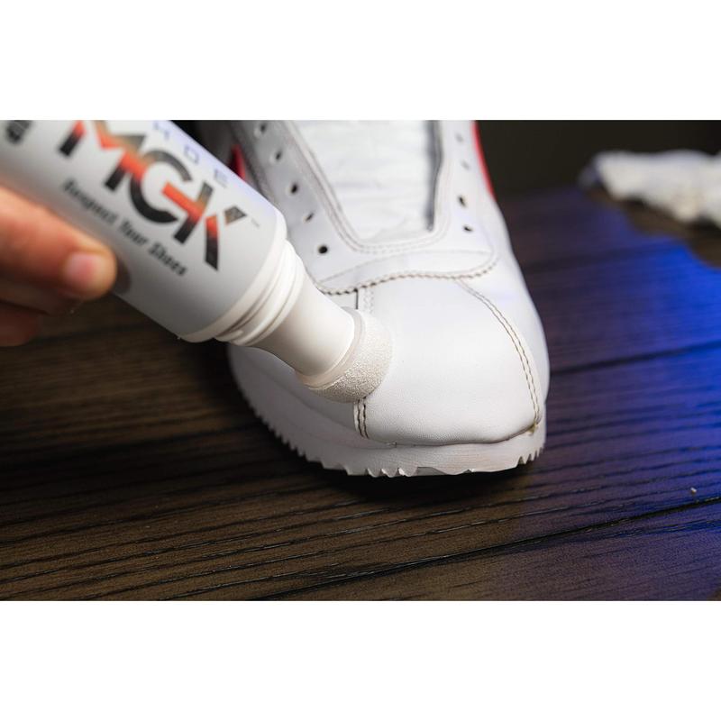 SHOE MGK MVP Shoe Cleaner Kit Shoe Cleaner & Conditioner, Water & Stain Repellent, White Touch Up & Brush