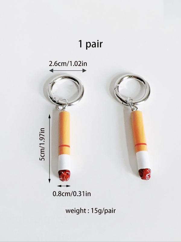 Creative Cigarette Design Shoe Charms, Fashionable Novelty Shoes Decorations for Clogs, Shoes Diy Accessories for Women & Men