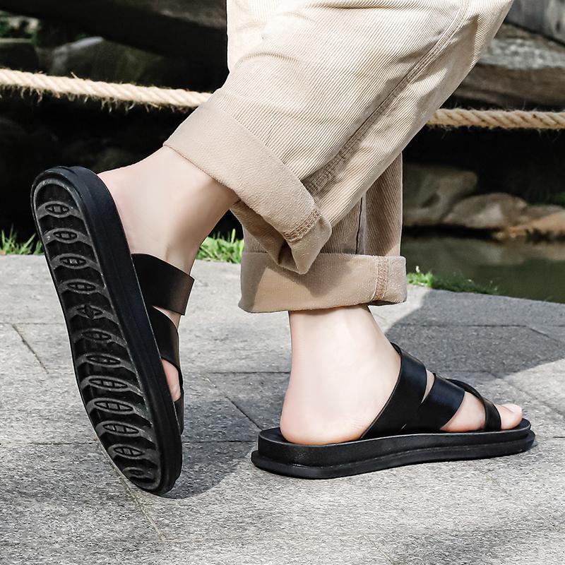 Men's Casual Slippers Comfortable Cool Beach Slippers Outdoor Sandals and Sandals Women's casual slippers