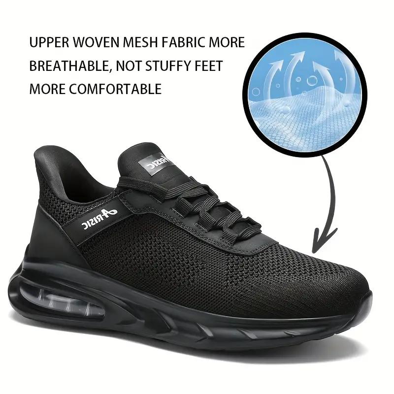 Steel Toe Shoes for Men Women Lightweight Comfortable Work Shoes Indestructible Slip Resistant Safety Shoes with Air Cushion,New Products Exclusive Offer