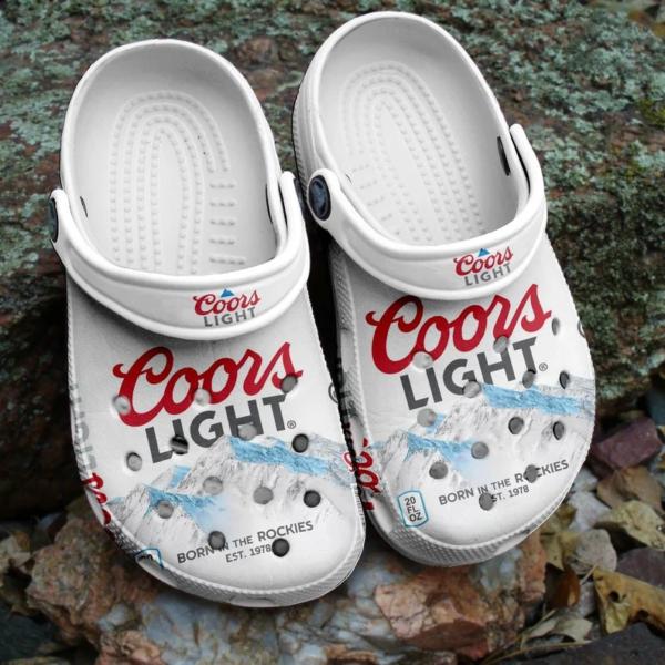 Soft and Durable Coors Light Beer Unisex Clogs, Perfect Christmas Gift for Beer Lovers