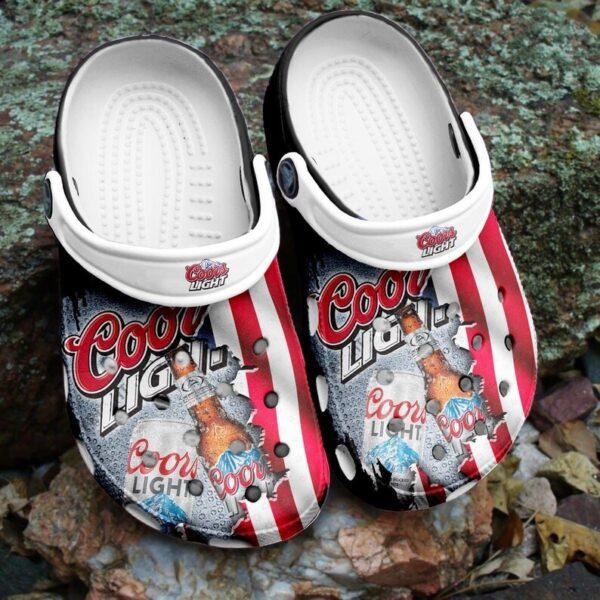 Soft and Durable Coors Light Beer Unisex Clogs, Perfect Christmas Gift for Beer Lovers