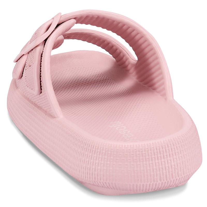 Sandals for Women and Men - Pillow Slippers - Double Buckle Adjustable Slides - EVA Flat Sandals Girl Footwear