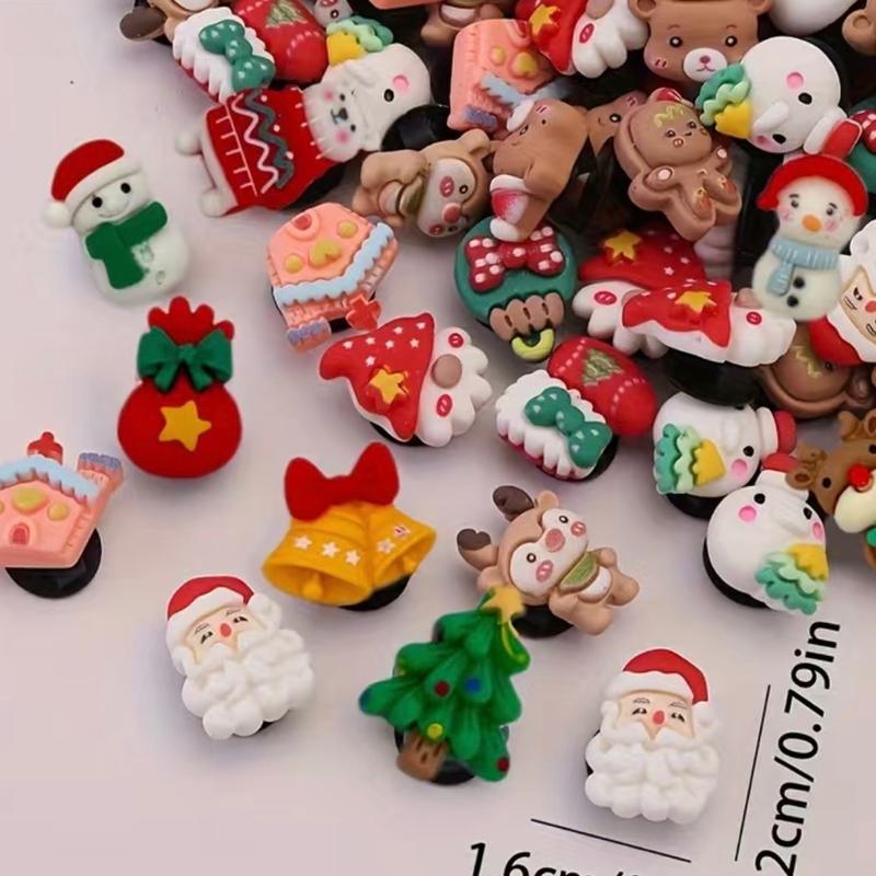 10 Pack Christmas Croc Charms Shoe