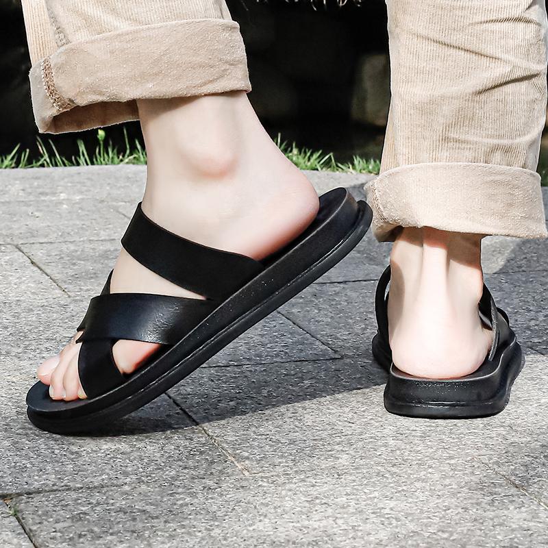 Men's Casual Slippers Comfortable Cool Beach Slippers Outdoor Sandals and Sandals Women's casual slippers