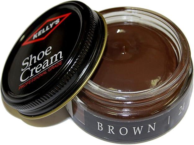 Shoe Polish 1.5 oz - Professional Grade Shoe Cream - Condition, Recolor, Polish Leather - Multiple Colors Available Footwear Comfort