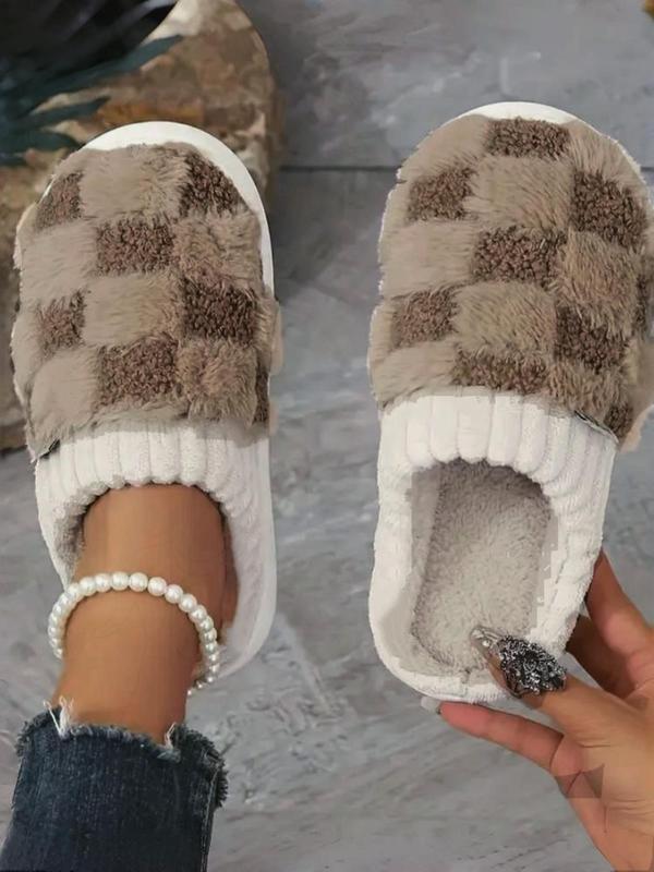 Cute, casual, soft and comfortable home warm cotton slippers, pink and soft, suitable for indoor and outdoor use in autumn and winter