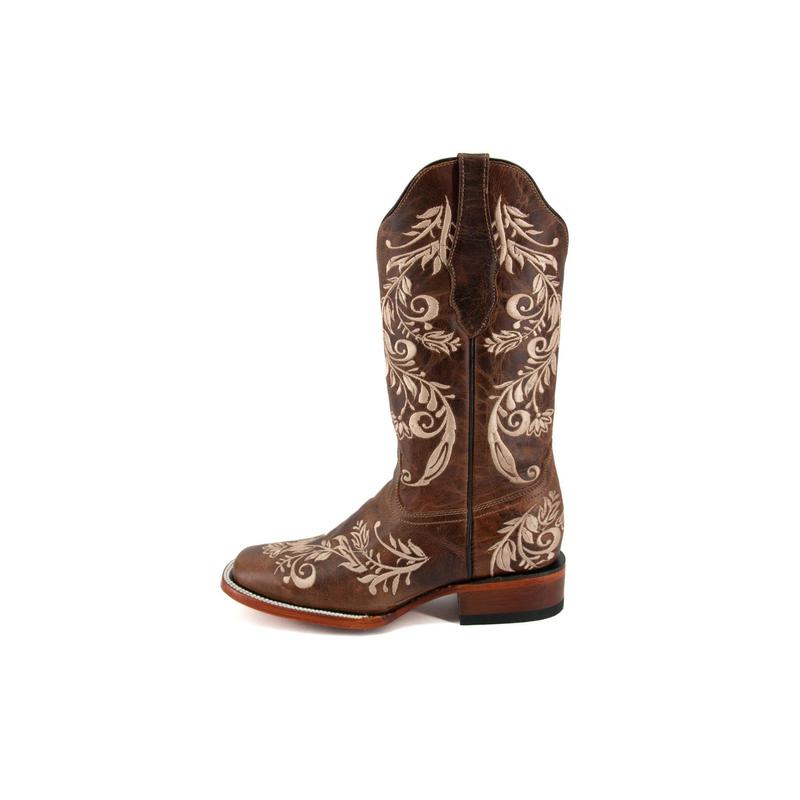 Esmeralda Verano Capuchino Square Toe Cowgirl Boot