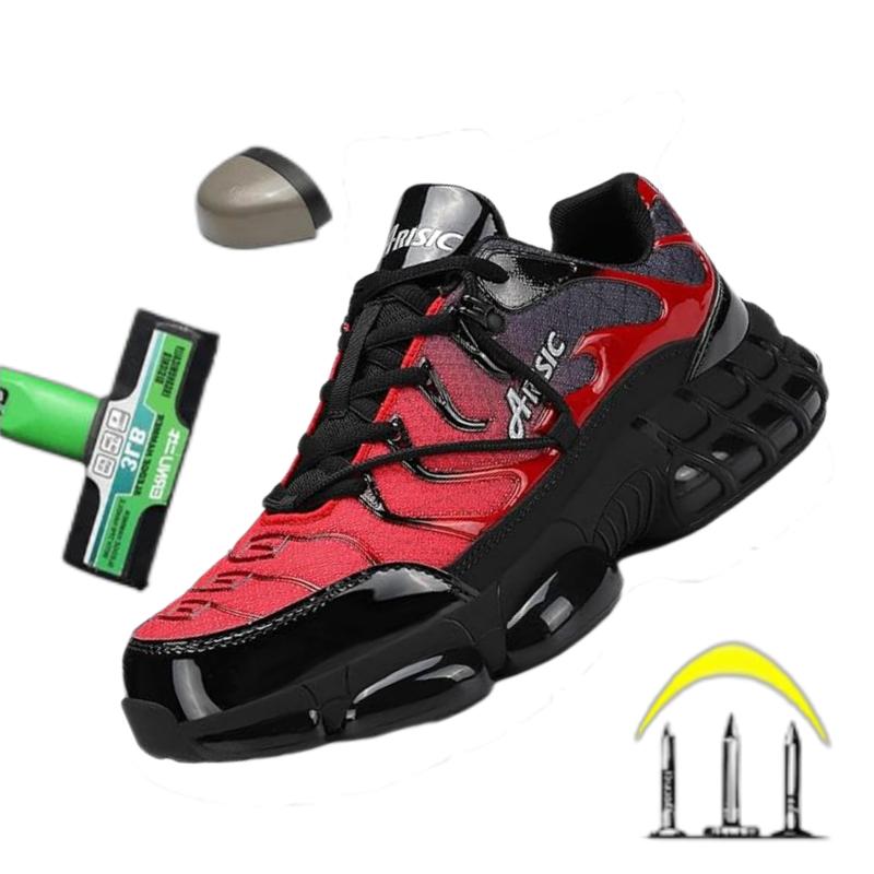 Steel Toe Shoes for Men,Indestructible Work Shoes ,Lightweight Steel Toe Sneakers Women Non Slip Safety Shoes,Puncture Proof Composite Toe Shoes Women