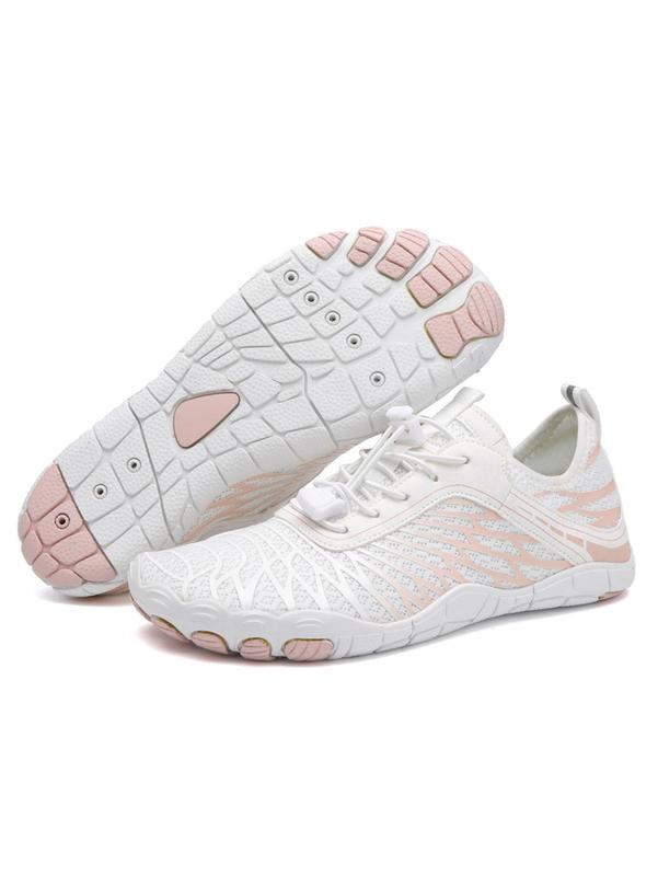 Summer 2024 Sporty Water Shoes, Plain Lightweight Creek Shoes for Beach Vacation, Barefoot Shoes for Women, Quick Dry Breathable Creek Shoes, Athletic Training Sports Shoes, Girl's Back To School Fall