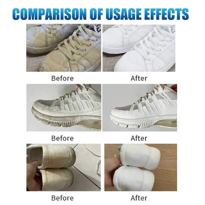 Multi-functional white shoe detergent, sports shoes small white shoes to clean the bright white to yellow detergent Footwear Comfort Walking Parent Bedroom Bridal