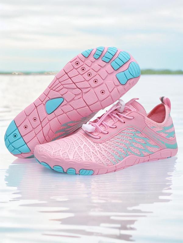 Summer 2024 Sporty Water Shoes, Plain Lightweight Creek Shoes for Beach Vacation, Barefoot Shoes for Women, Quick Dry Breathable Creek Shoes, Athletic Training Sports Shoes, Girl's Back To School Fall