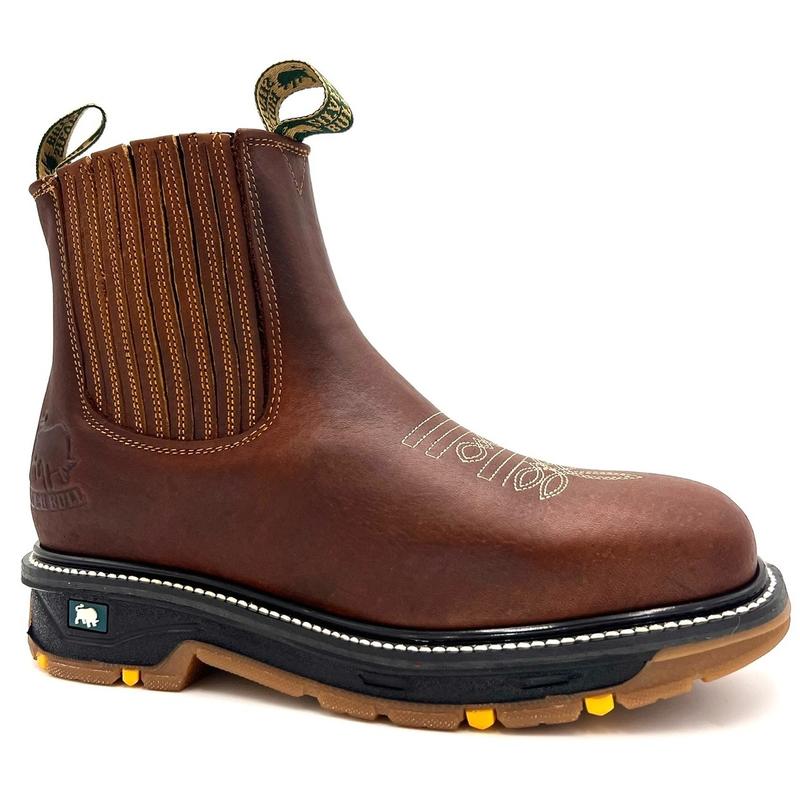 Rodeo Industrial Work Boot, Slip Resistant and Anti-Fatigue Sole, Good Year Welt Construction, SB-3078 anti deli