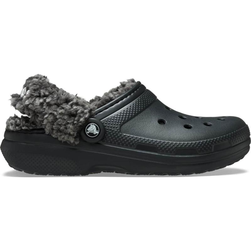 Crocs Unisex Adult Classic Fleece Lined Clogs, Fluffy Slippers Walking Shoes Boy