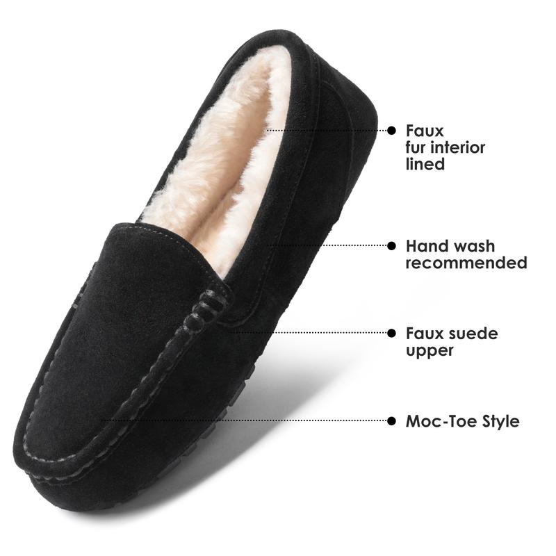 Dream Pairs Women's Moccasin toe slip on flexible Slippers