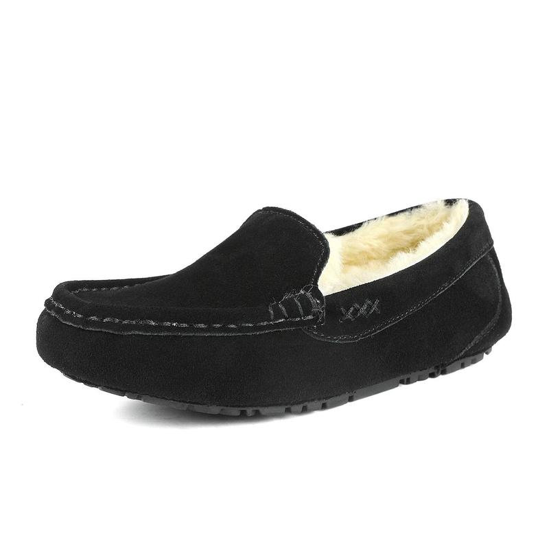 Dream Pairs Women's Moccasin toe slip on flexible Slippers