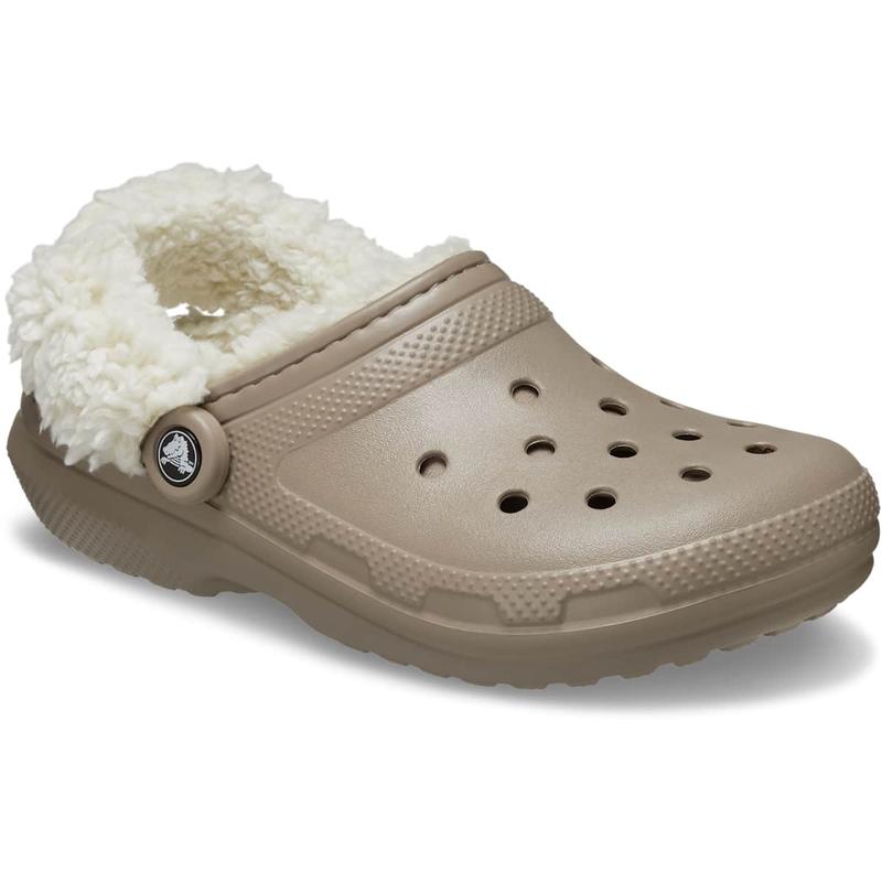 Crocs Unisex Adult Classic Fleece Lined Clogs, Fluffy Slippers