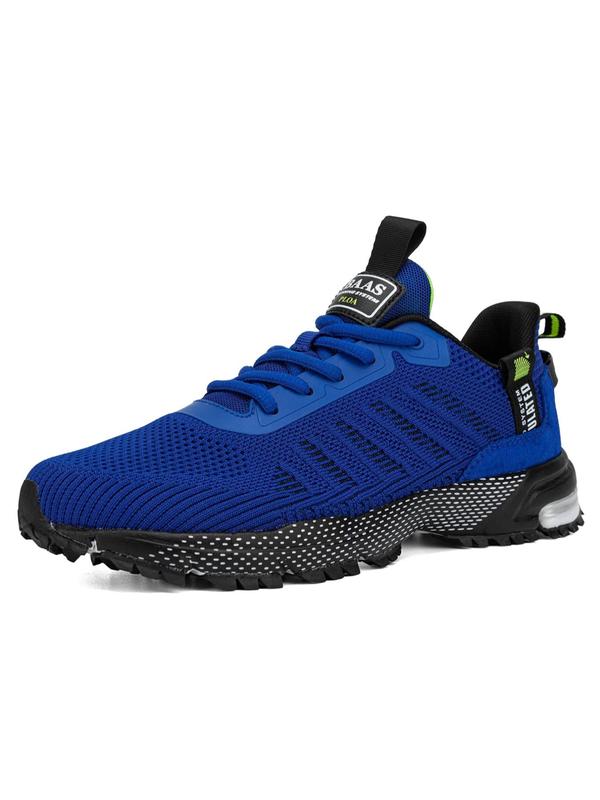 Men's Summer 2024 Letter Design Lightweight Mesh Running Shoes, Fashion Mesh Breathable Sports Shoes, Casual Comfortable Sports Shoes for Daily Wear, Boy's Walking Shoes, Footwear