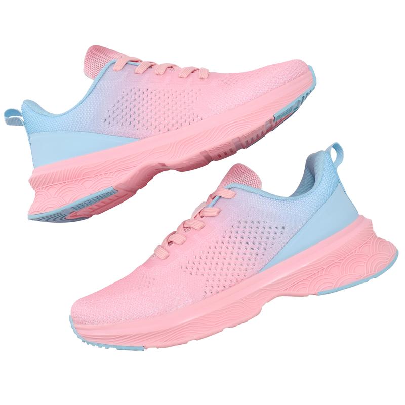 Women Athletic Sneakers Walking Sport Breathable Running Cushion Casual Tennis Gym Shoes Thick Soft Sole Comfort Shoes Trainer Footwear Sports Shoes