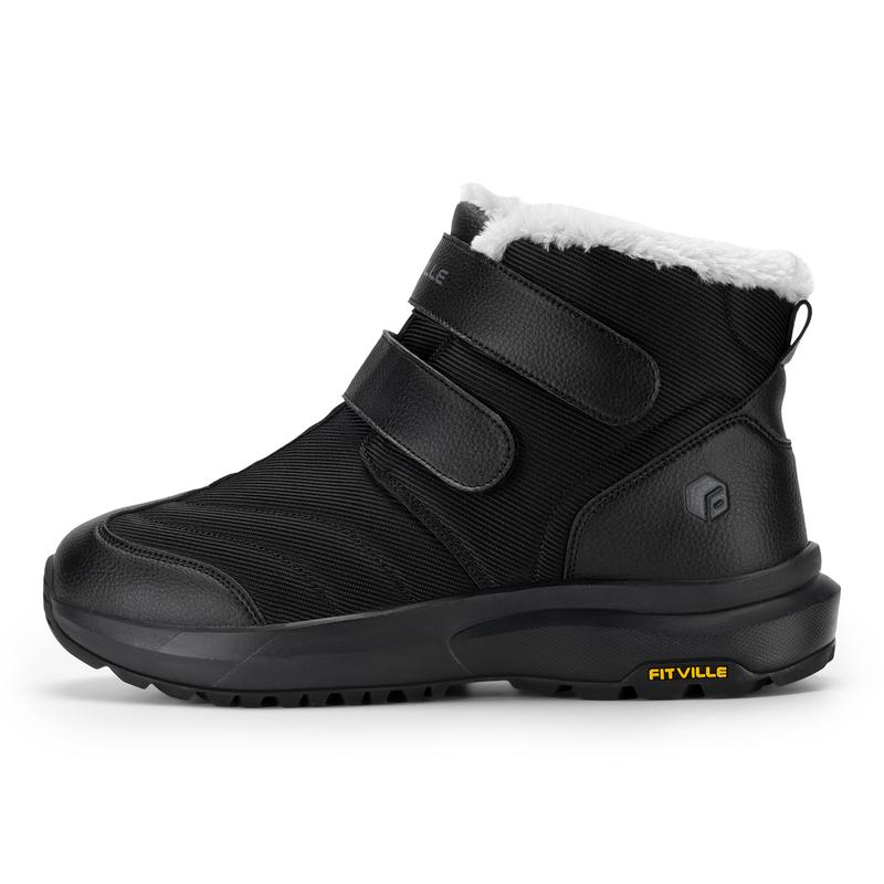 FitVille Men's CozyCore Winter Boots V3 footwear slip resistant snow boots