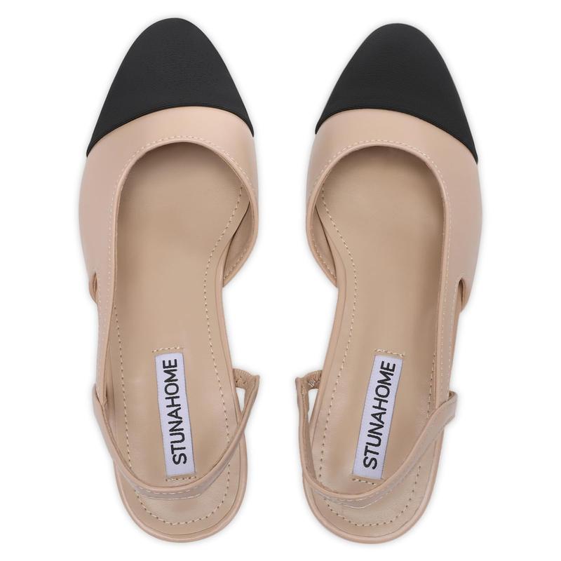 Women's Fashion Slingback Heel Flat Sandals Summer Casual Shoes Round Toe Casual Shoes Suitable Vacation and other occasions wear sanuk Walking Shoes Girl Footwear Classic Rubber Tactical Rubber Tactical Elegant Comfort