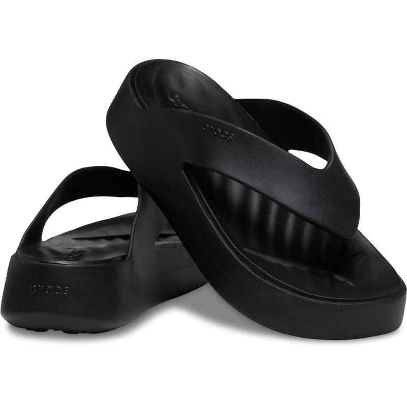 Crocs Women's Getaway Platform Flip Flops, Platform Shoes for Women