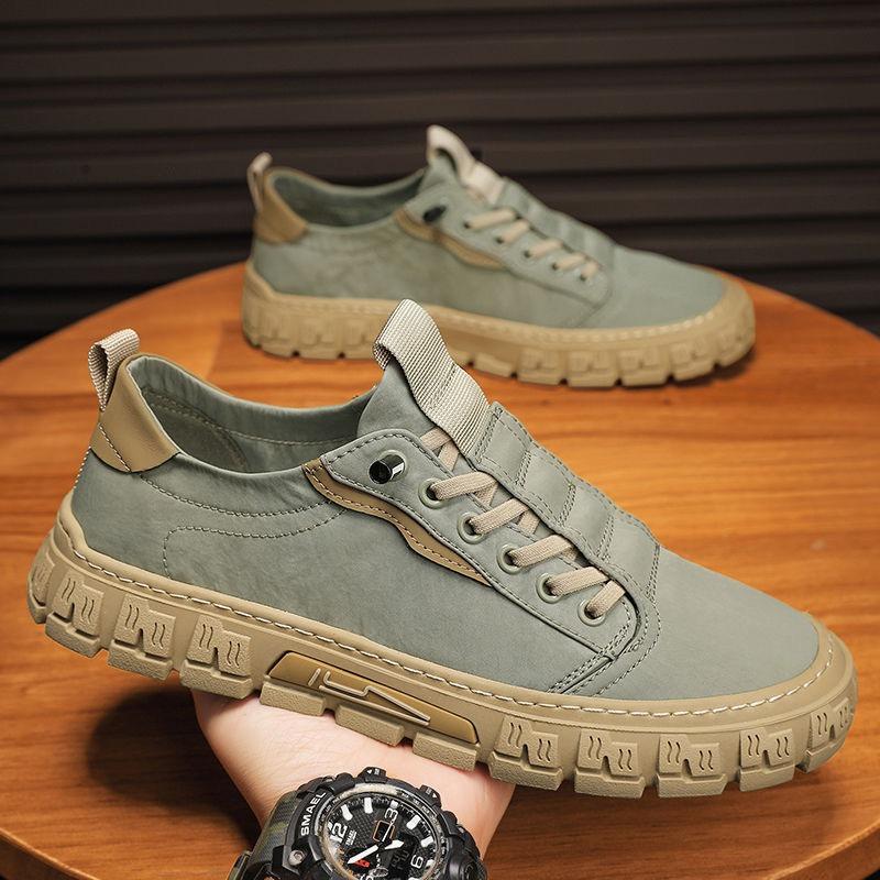 Men's Breathable Work Shoes All Casual Shoes Sports Fashion Casual Slip on Wide Shoes for Summer Autumn