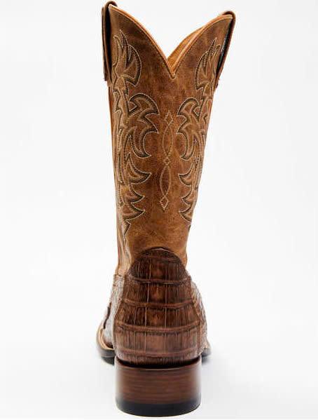 Cody James Men's Nuez Exotic Caiman Skin Western Boots - Broad Square Toe