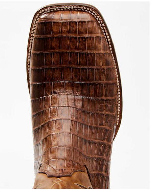 Cody James Men's Nuez Exotic Caiman Skin Western Boots - Broad Square Toe