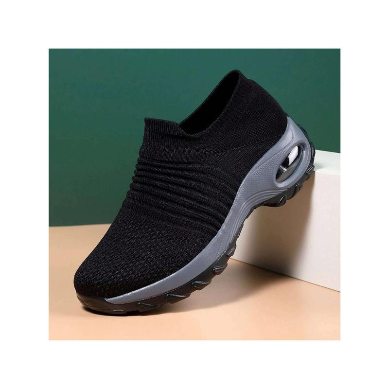 Women's Breathable Air Cushion Sneakers Super Soft Women's Walking Shoes Soft Comfy Sole Sneakers Ladies Sock Shoes