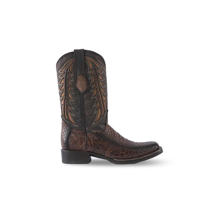 Men's Boot Python Cafe E680 Rodeon Toe