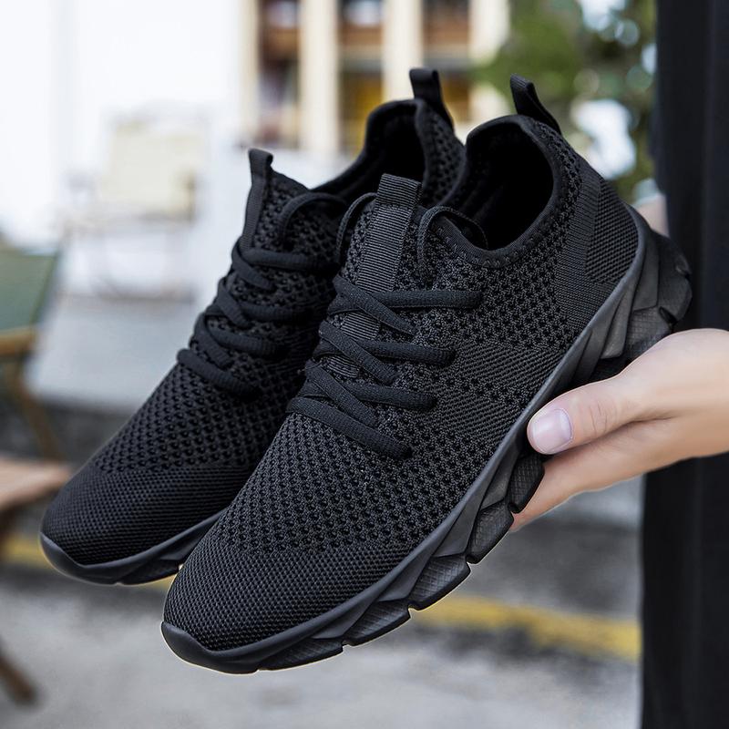 Men's Running Shoes  Walking Fashion Sneakers Breathable  Gym Sports Work Trainers, Perfectfor Students and Outdoor Sport