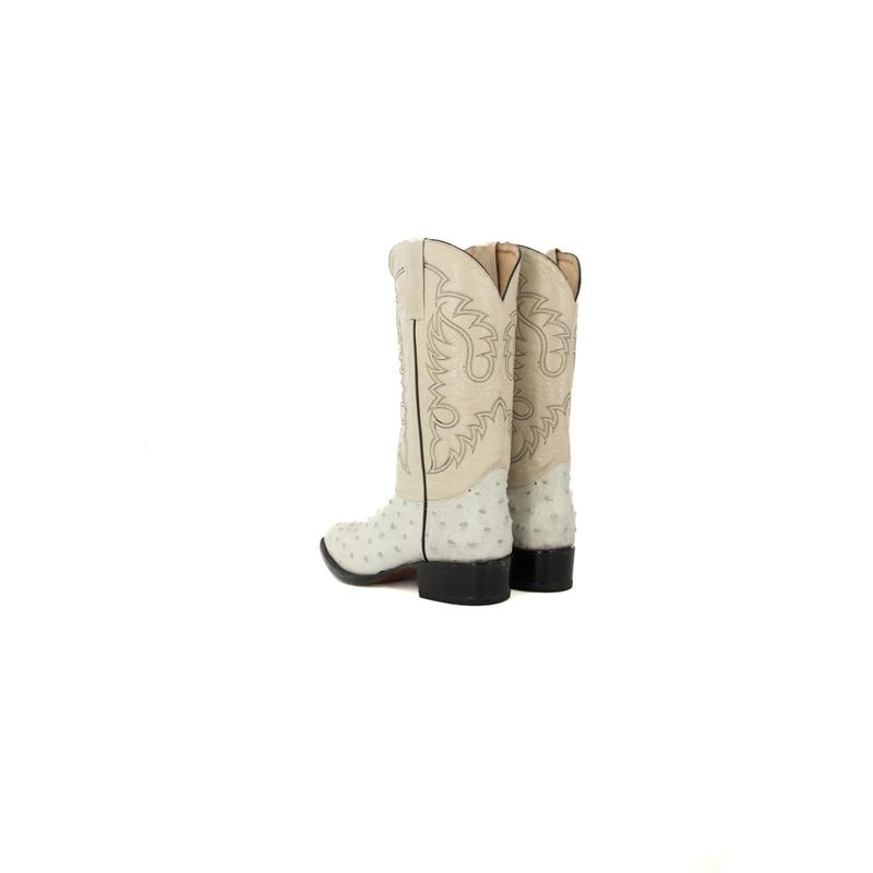 Ostrich Round Toe Cowboy Boot FINAL SALE