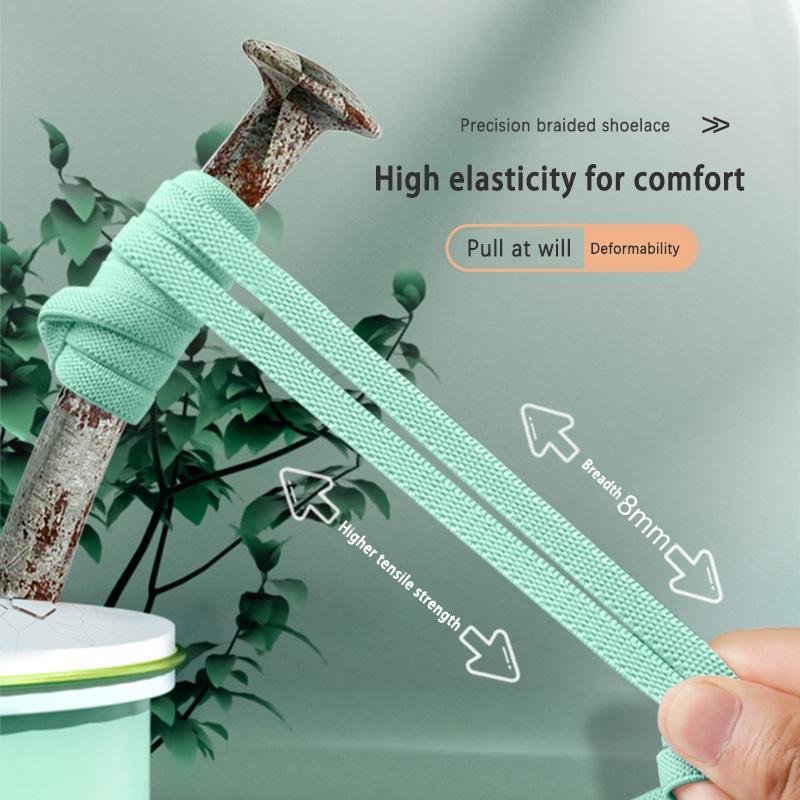 Unisex Magnetic Shoelaces, No Tie Magnetic Buckle Shoelaces, Easy To Put on and Take Off Shoelaces, Sports Shoe Accessories for Men & Women