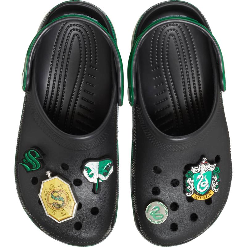 Crocs Unisex Adult Harry Potter Slytherin Classic Clogs with Jibbitz Shoe Charms